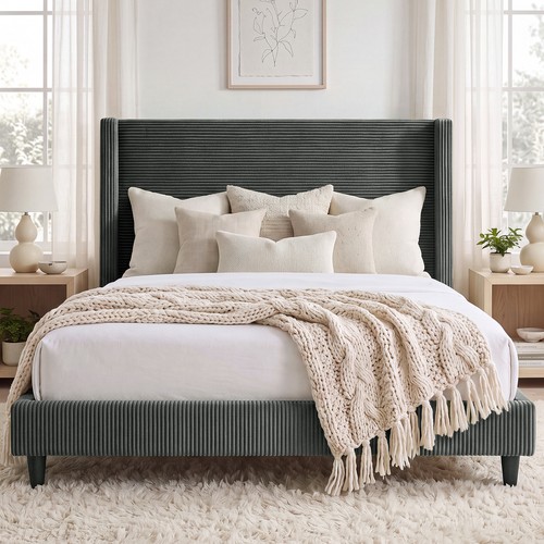 Queen size upholstered - size,
